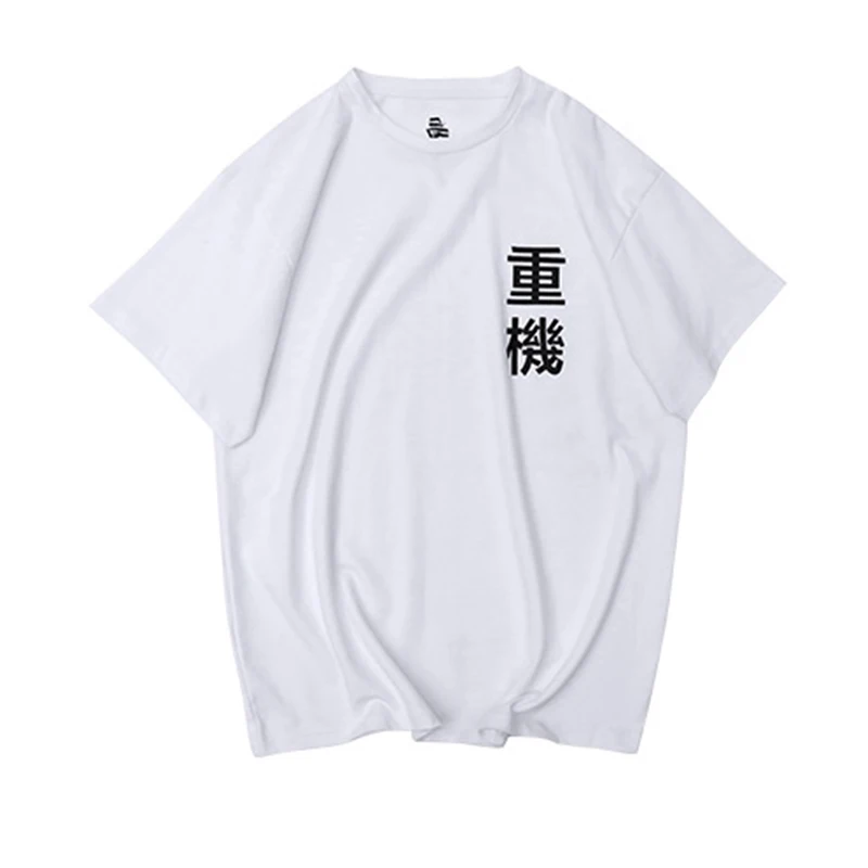 

Футболка Techwear мужская с буквенным принтом, Повседневная Спортивная тенниска в стиле Харадзюку, хлопковая майка в стиле панк, с вышивкой, в с...