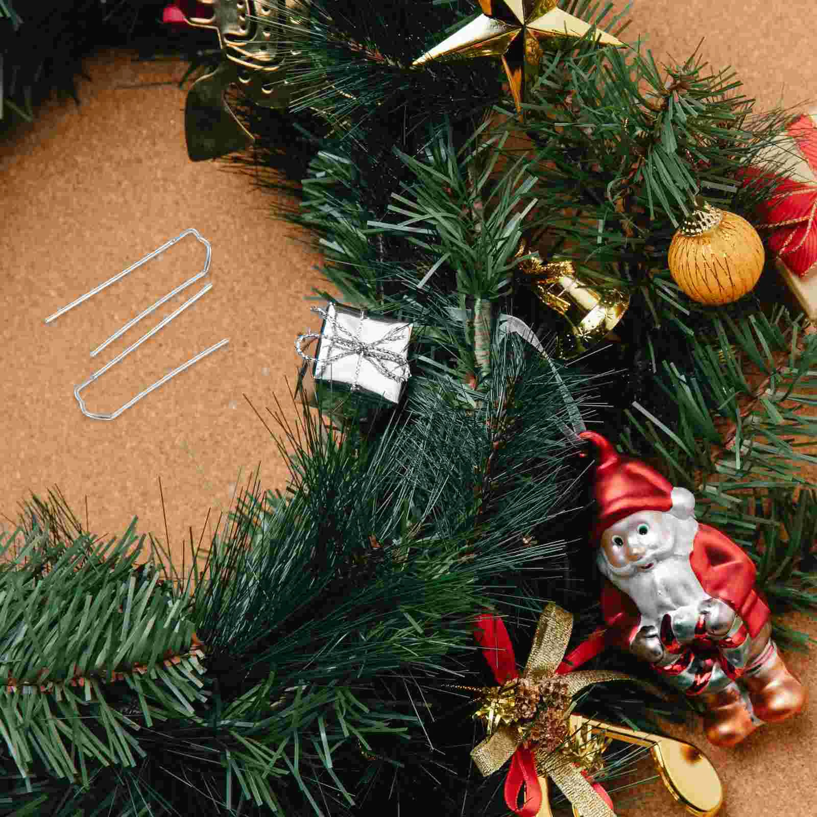 Заколки для цветочной озеленения аксессуары кемпинга скобы праздничная