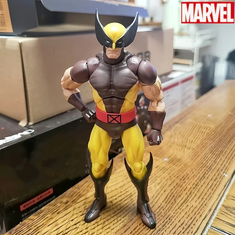 В наличии CT Toys Росомаха Фигурка Коричневый Комикс Mafex 138 X-Men Shf Аниме Модель Статуя