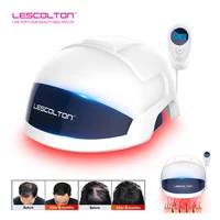 LESCOLTON Hair Growth Helmet Laser Cap Infrared Light LED Helmet Hair Growth Hat Hair Loss Treatment Device Hair Restore Product