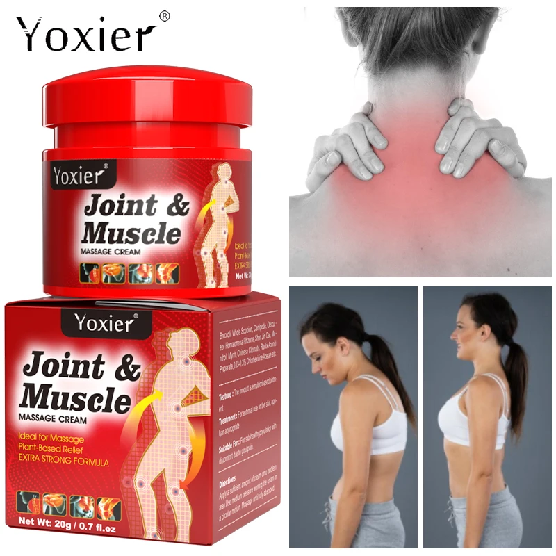 Крем от боли в мышцах позвоночнике и коленях 20 г |