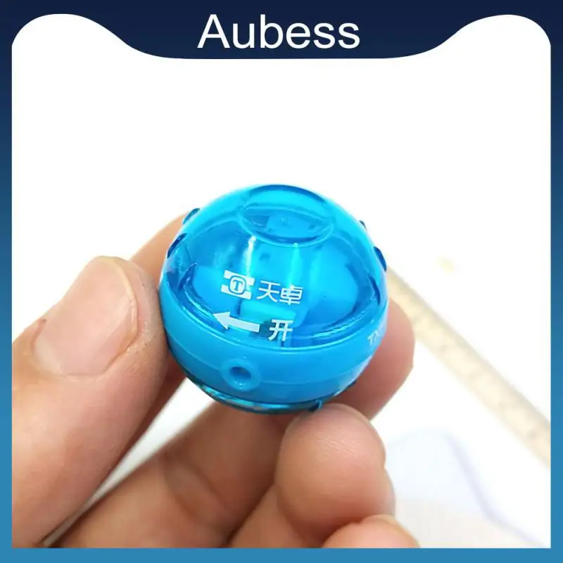 

Geometry Sharpener Moderate Thickness Easy And Labor-saving Candy Colored Pencil Sharpener Closed Lid Design Not Dirty Hands