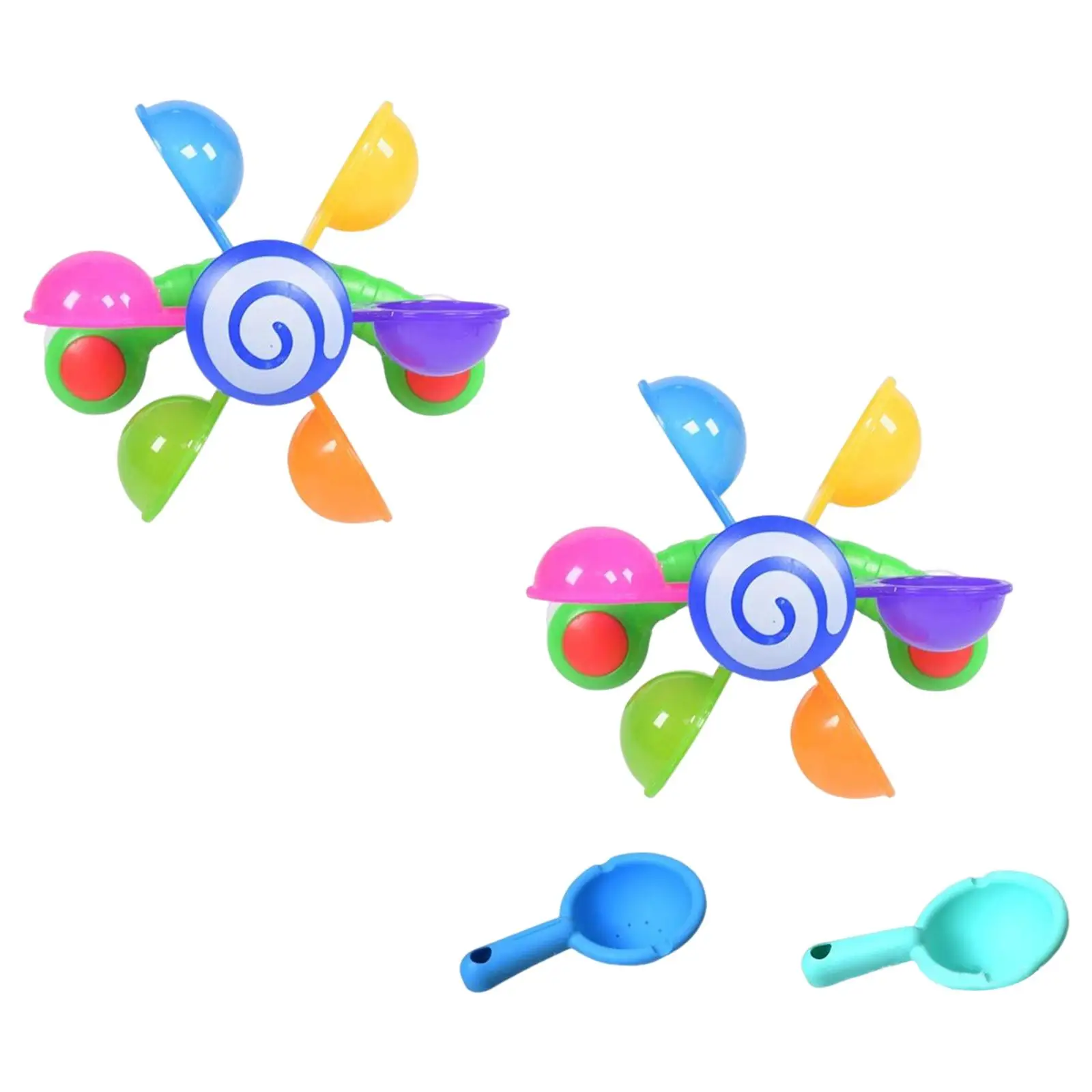

Baby Shower Windmill Toy Bathing Whirling Waterfall for Toddler