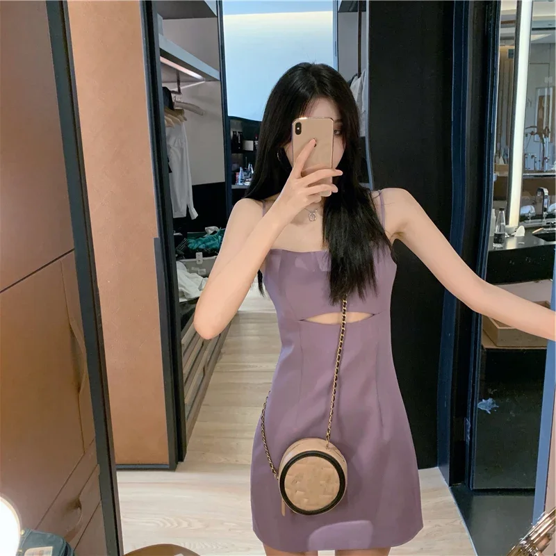 Уличный костюм в стиле интернет-знаменитостей Модный Фиолетовый жакет большого