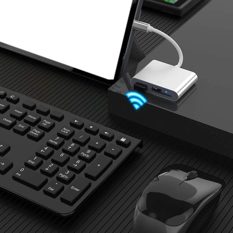 Адаптер для чтения карт памяти USB C SD / Mini OTG Type