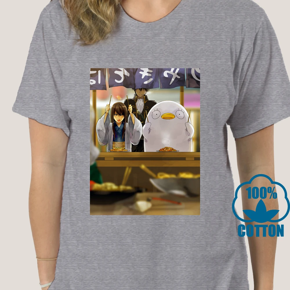 3678D Gintama Itadakimaaasu Мужская футболка с рисунком катасура Элизабет гинтоки Уникальные