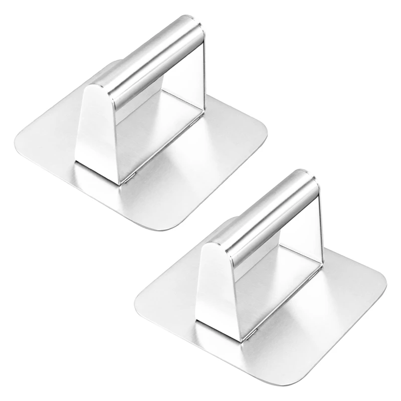 

Пресс для бургеров из нержавеющей стали, антипригарный пресс для бургеров, для приготовления бекона, гриля