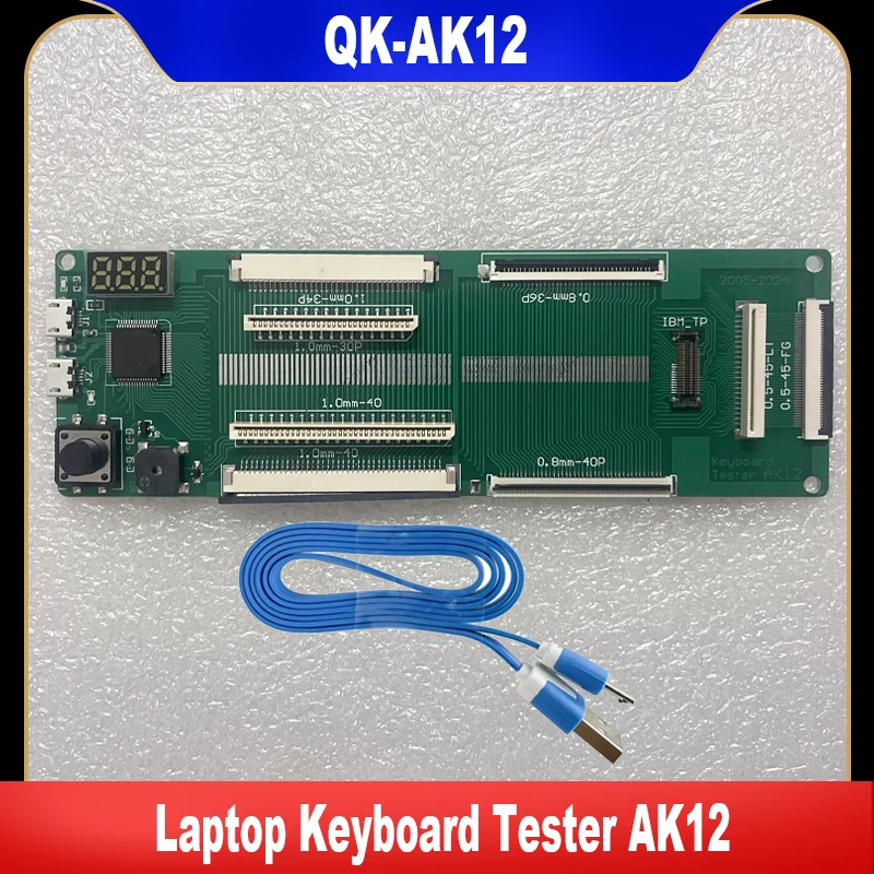 

Оригинальное устройство для тестирования ноутбука AK12, USB-интерфейс с кабелем, 100% Протестировано