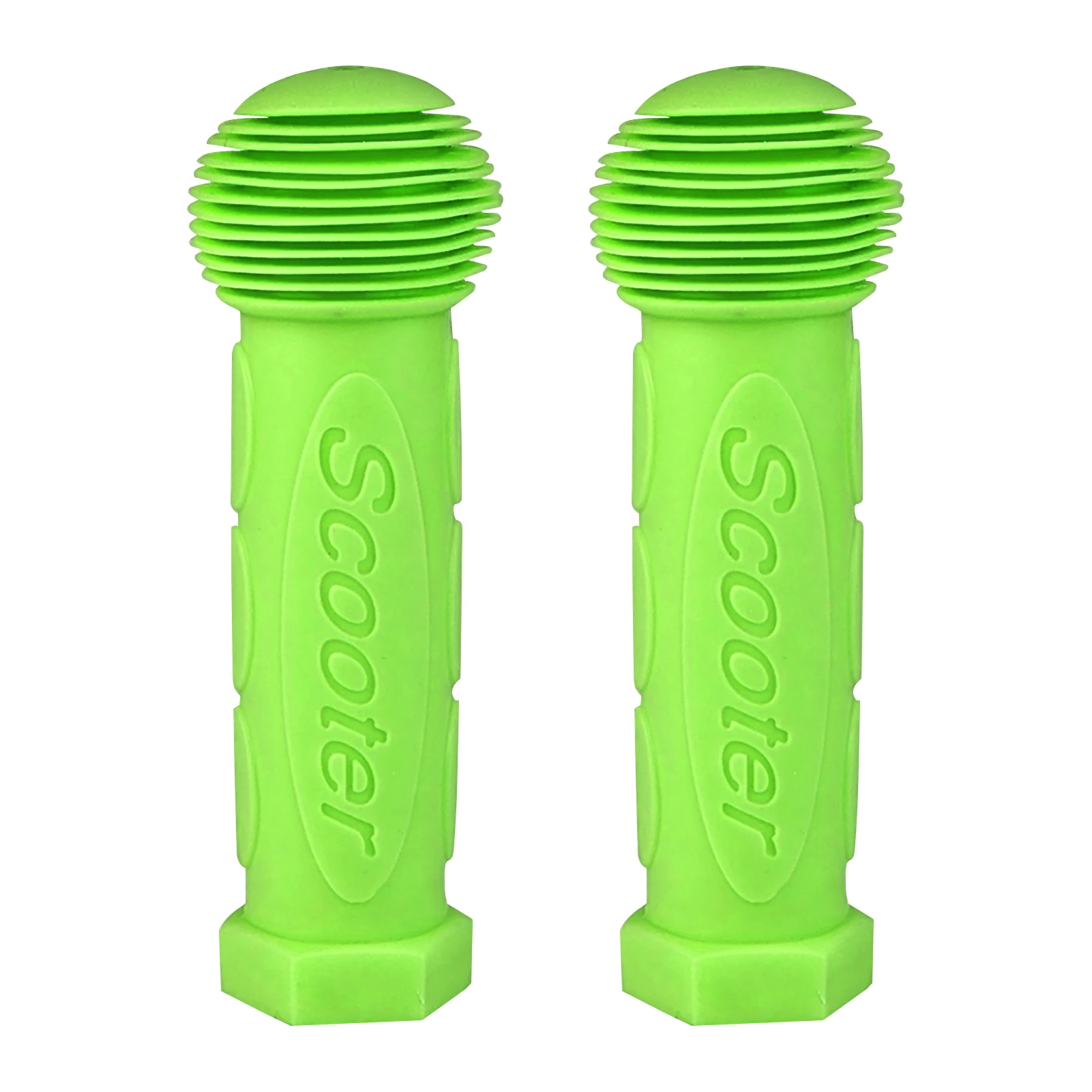 1 пара ручек для скутера Мягкие Резиновые Нескользящие прочные Простые в