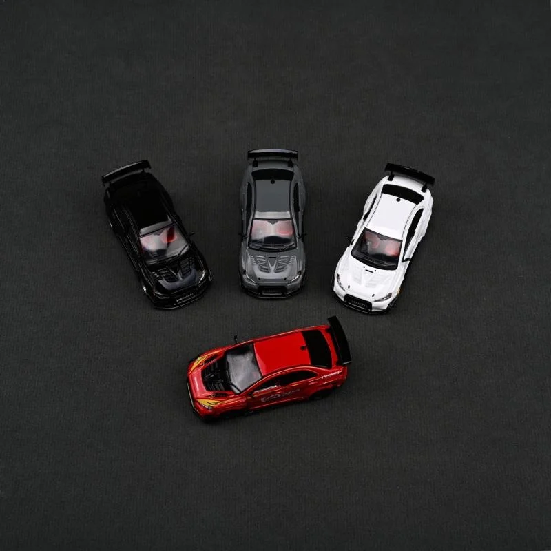 

CM 1:64 Mitsubishi Lancer EVO X 10th generation Varis wide body modified version alloy car model