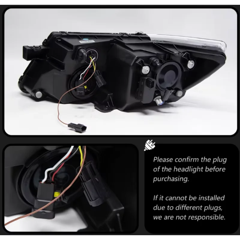 Автомобильные фары для Dodge Coolway 2009-2015 фара в сборе модифицированная Rouse