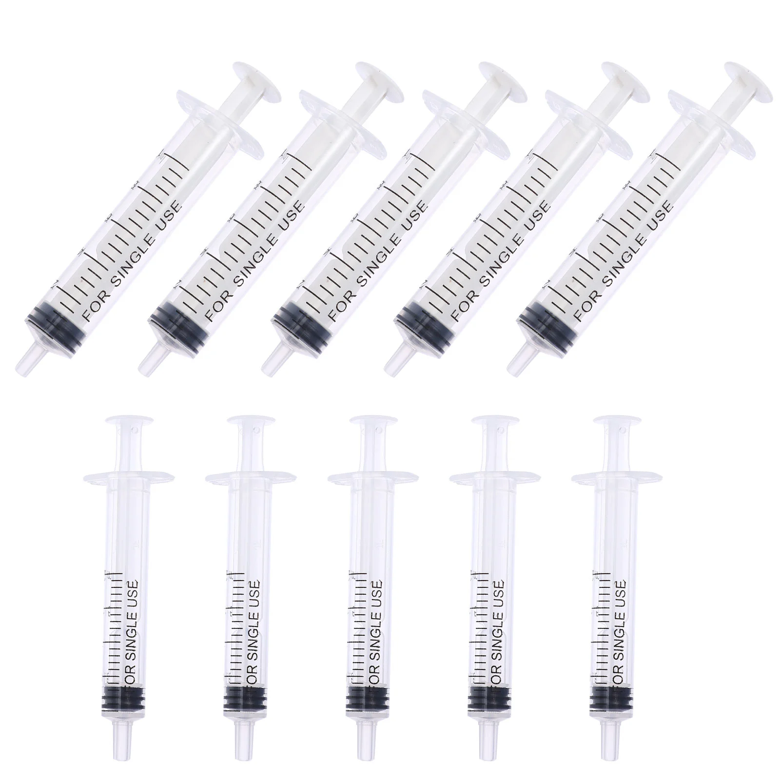 

10 Pcs Perfume Dispenser Liquid With Long Tips Watering Medical Feeding Scale Measuring Plastic Travel Sealed