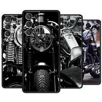 motorcycle sports moto cross for samsung galaxy s22 s21 s20 ultra plus pro s10 s9 s8 s7 4g 5g soft tpu black phone case capa