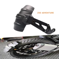fit for 250 adv adventure 250adv 2020 2021 2022 motorcycle rear fender mudguard wheel hugger splash guard cnc bracket