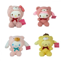 sanrio plush toys 20cm kawaii kuromi my melody stuffed toys cartoon room decor soft toy childrens toys girl christmas gift