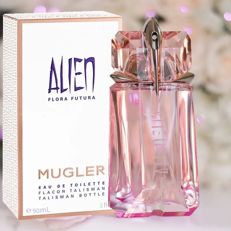 

Ship To USA In 3-6 Days Women Parfum Mugler Alien Flora Futura Wood Scent Parfume Lady Elegant Parfum Gift Perfumes Women Luxury