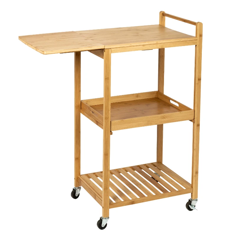 

Bamboo Kitchen Cart