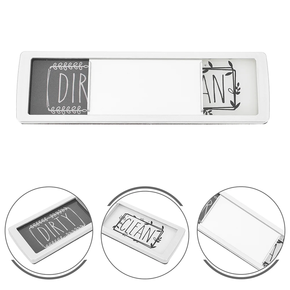 

Dishwasher Magnet Clean Dirty Sign Indicator Washing Machine Dishes Funny Reversible Double Sided Kitchenmagnetic