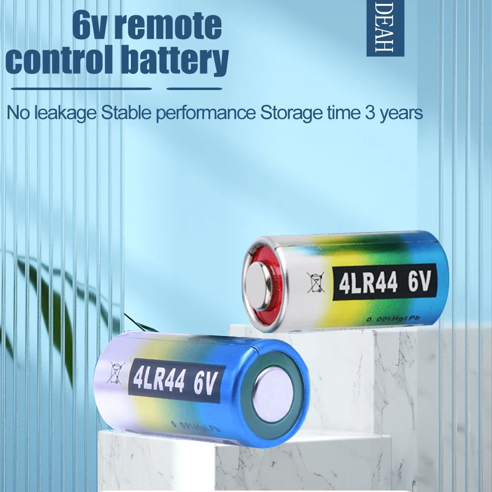 Щелочная батарея 4LR44 6 в PX28A L1325 A544V 4034PX 544 4AG13 для Ошейников собак с пультом