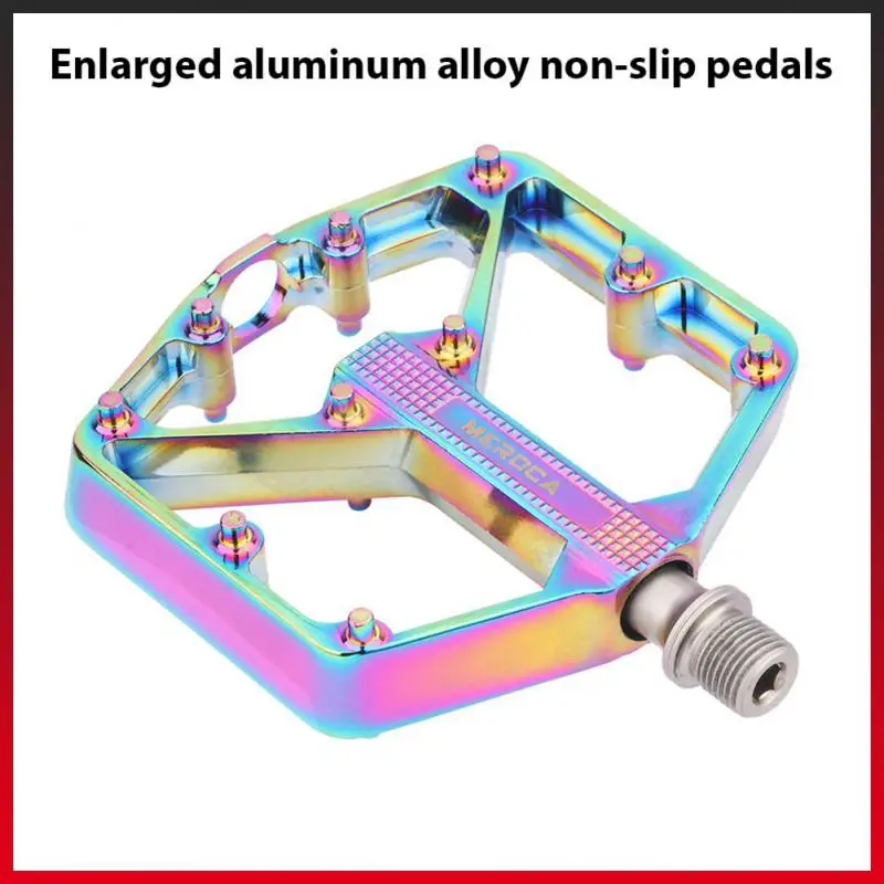 

Прочная педаль для горного велосипеда, 3 подшипника, педаль для езды, двойные Du Нескользящие педали, велосипедная педаль, велосипедные аксессуары, алюминиевый сплав