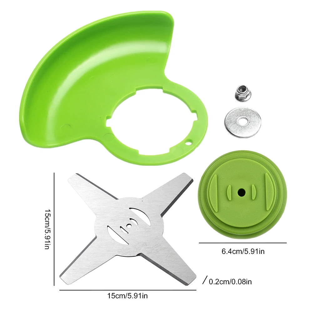 Metal Grass Trimmer Head Blade Plastic Cover Protection Baffle Trimmers Saw Garden Tool Parts