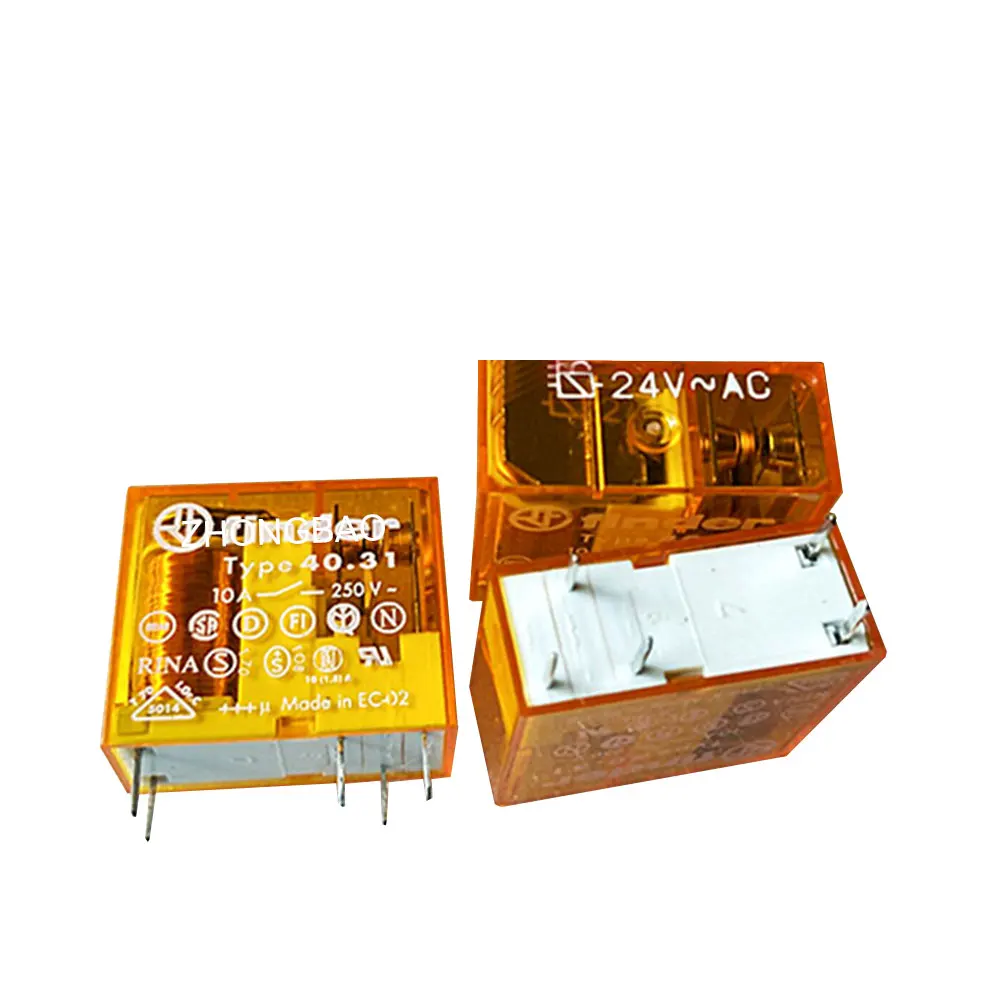 

Тип 40,31 24 В переменного тока 10A 5 24 В