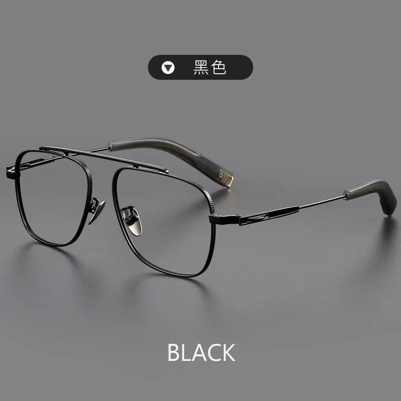 Очки ZIROSAT мужские с полной оправой рецептурные оптические аксессуары из титана 105