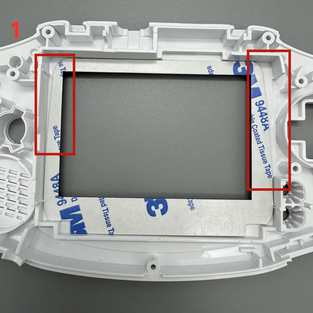 Фото 2.9'' IPS LCD-экран для GBA, не требует обрезки корпуса, простая установка, 2.9'' IPS-экран высокой яркости и комплект корпуса для Gameboy Advance GBA. №4