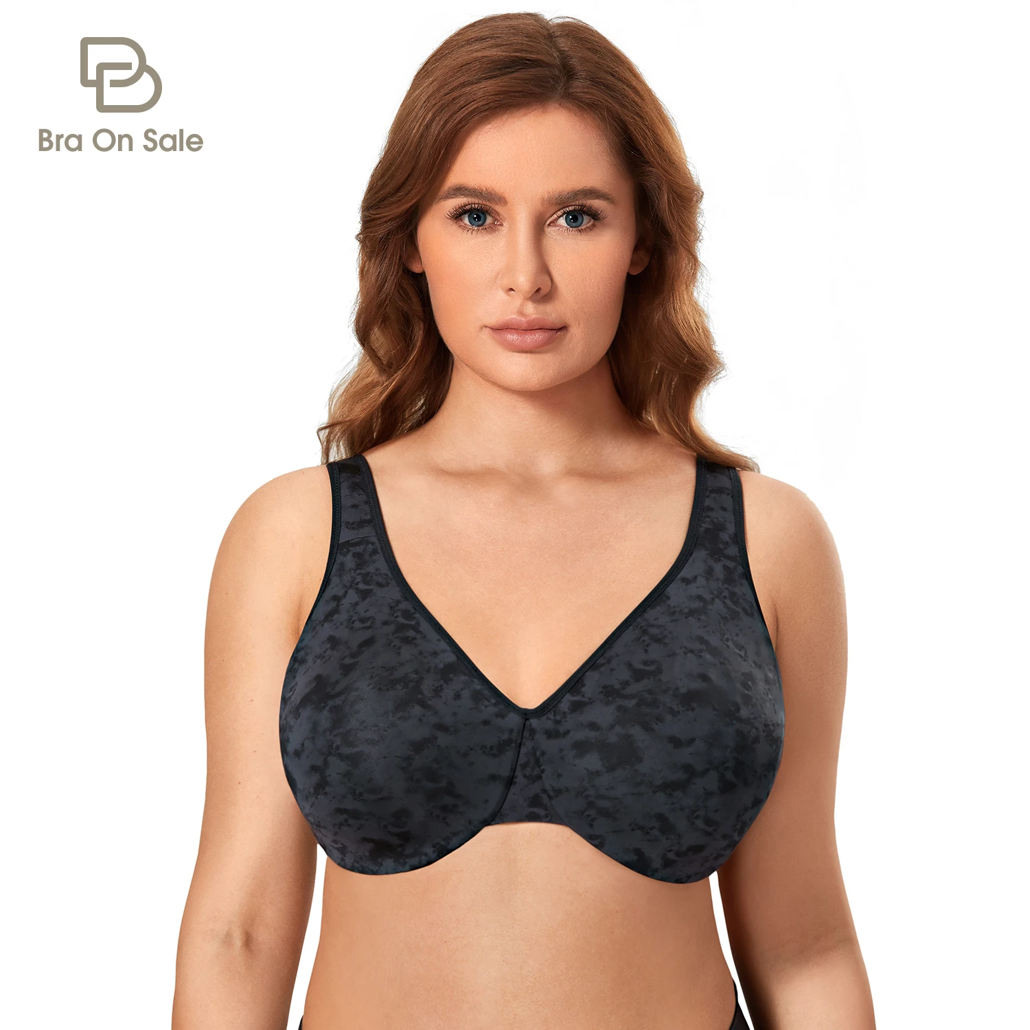 Женские гладкие бюстгальтеры-минимайзеры полноразмерные бесшовные