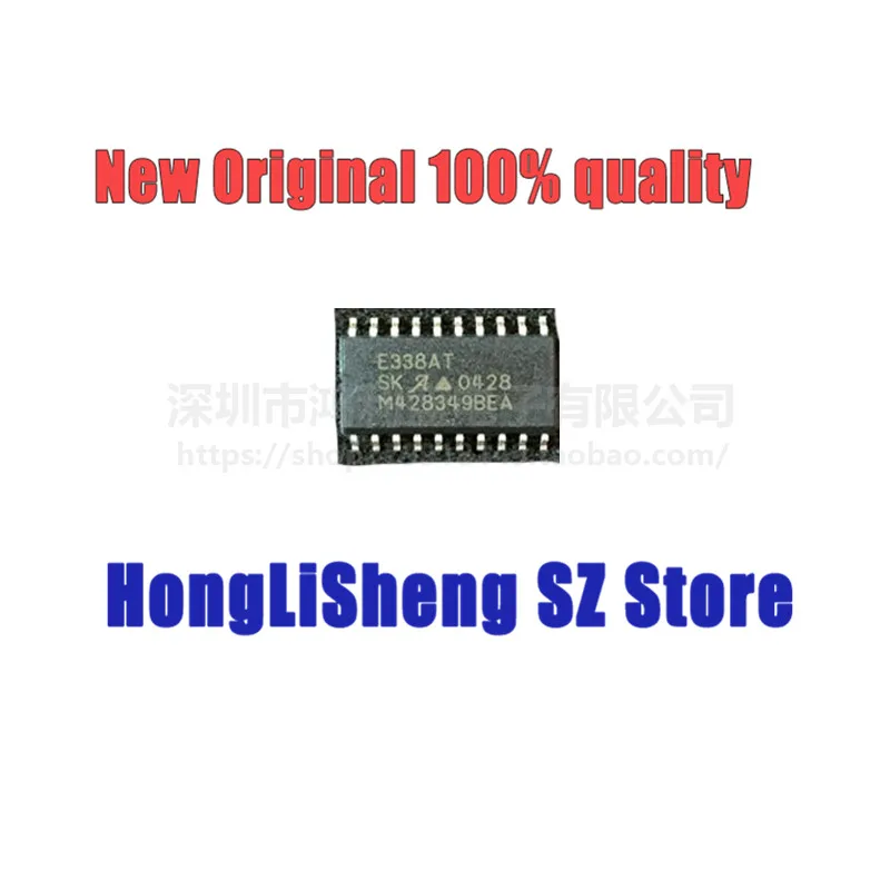 5 шт./партия, набор микросхем E338AT E338A E338 SOP8, 100% новые и оригинальные искусственные элементы