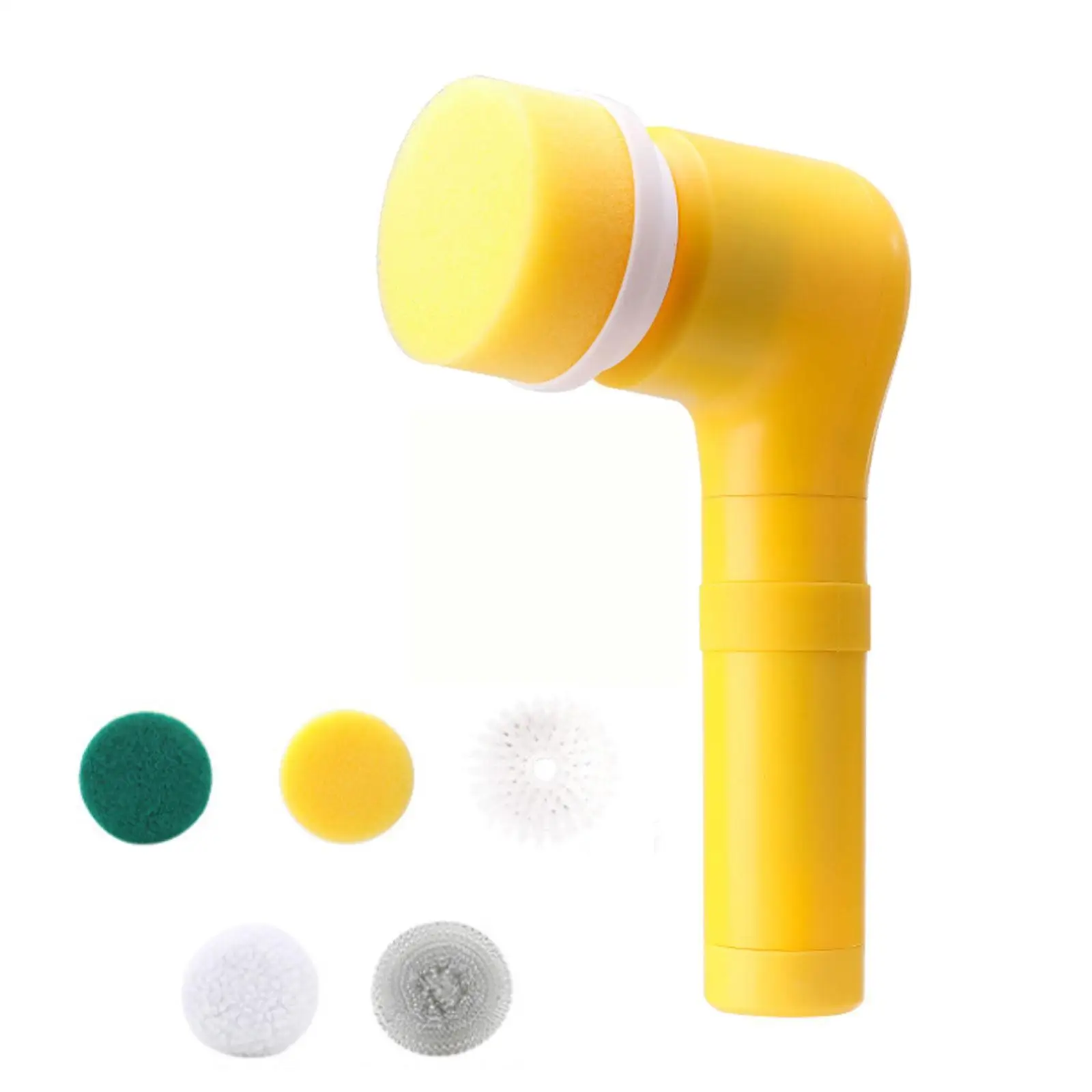 

Многофункциональная электрическая Чистящая Щетка для дома, беспроводная ручная плитка, мощная щетка для ванной комнаты, кухонная чистящая ...