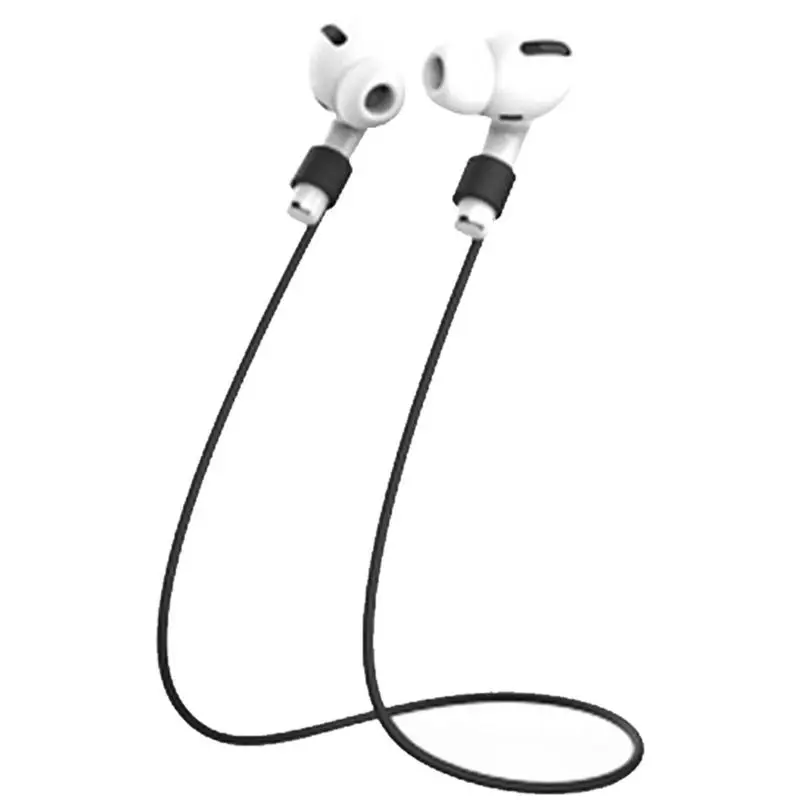 

Силиконовые Магнитные Беспроводные наушники с веревкой, кабель для Apple AirpodsPro2, наушники-вкладыши с защитой от потери, беспроводные наушники на шею