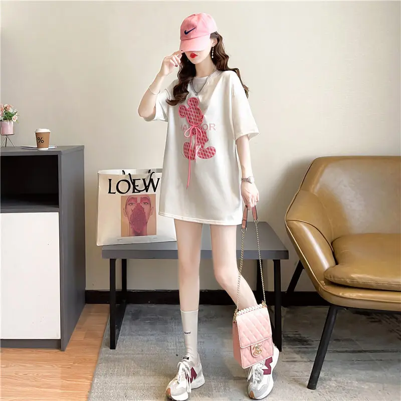 2022 дизайнерская нишевая футболка с коротким рукавом Микки-Маусом Disney женский