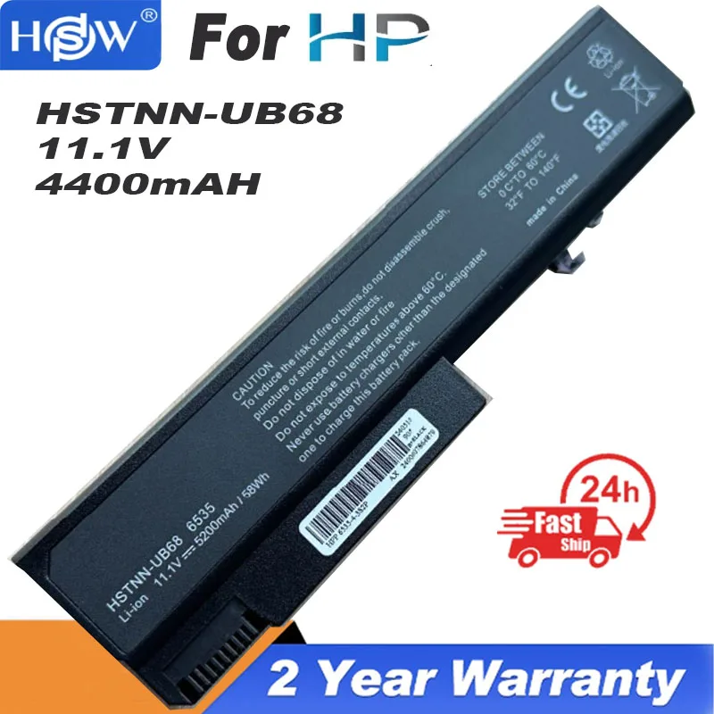 11 1 В 6 ячеек новый аккумулятор для ноутбука HP 482962 484786 -001 AT908AA HSTNN-LB0E HSTNN-UB68 HSTNN-XB68 6930p