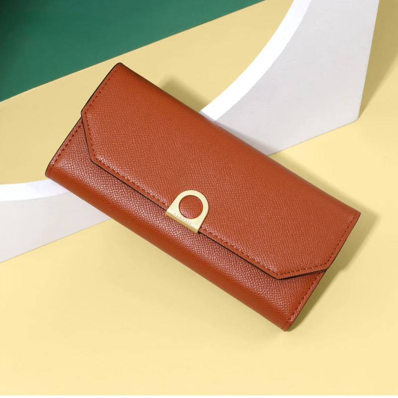 

Luxury Long Wallets for Women Card Holder Passport Cover Female Clucth Purses High Quality Upscale Carteras Para Mujer Wallet