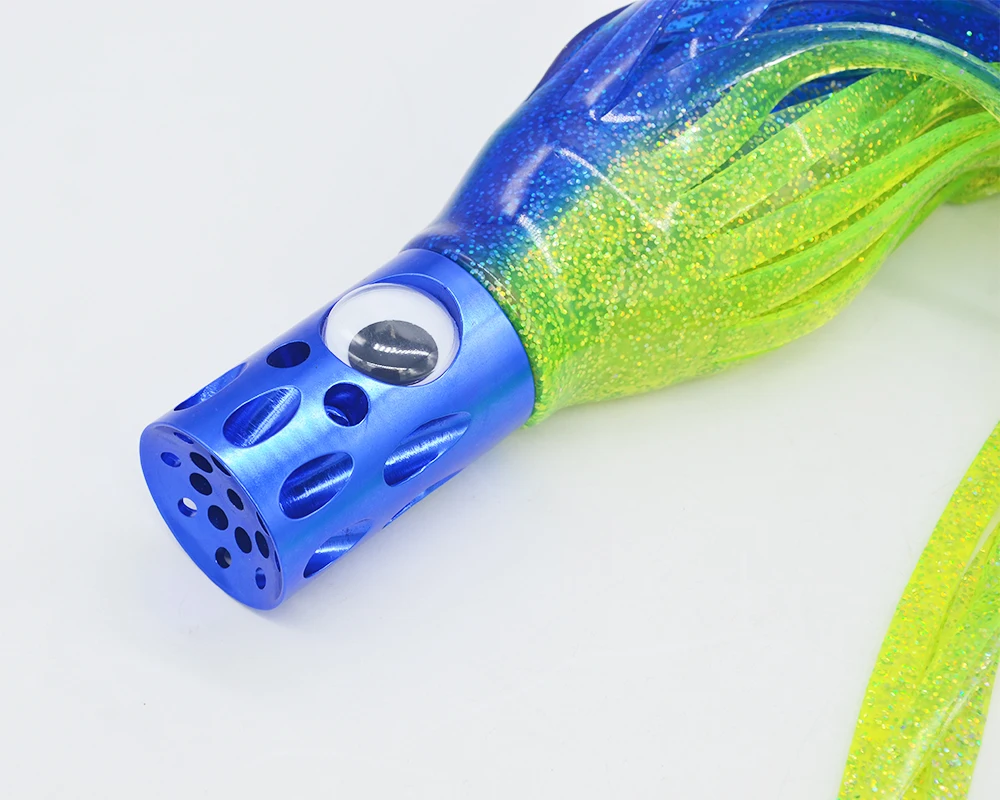 SXY рыболовная металлическая троллинговая приманка алюминиевая головка осьминог