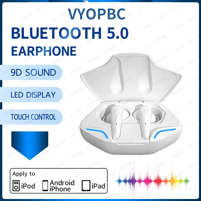 

TWS-стереонаушники X15Pro с поддержкой Bluetooth 5,0 и зарядным футляром