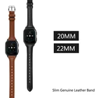 20 мм 22 мм женский тонкий ремешок из натуральной кожи для Garmin CAME Sq Vivoactive 3 Music 245 645Active vivoactive 4  venu2