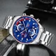 NIBOSI Fashion Mens Watches Top Brand Luxury Quartz Watch Men Stainless Steel Waterproof Luminous Chronograph Relogio Masculino Other Image