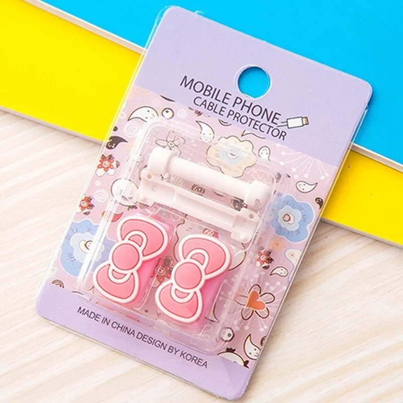 Чехол Hello Kitty для USB-кабеля зарядки защитный чехол зарядное устройство милая