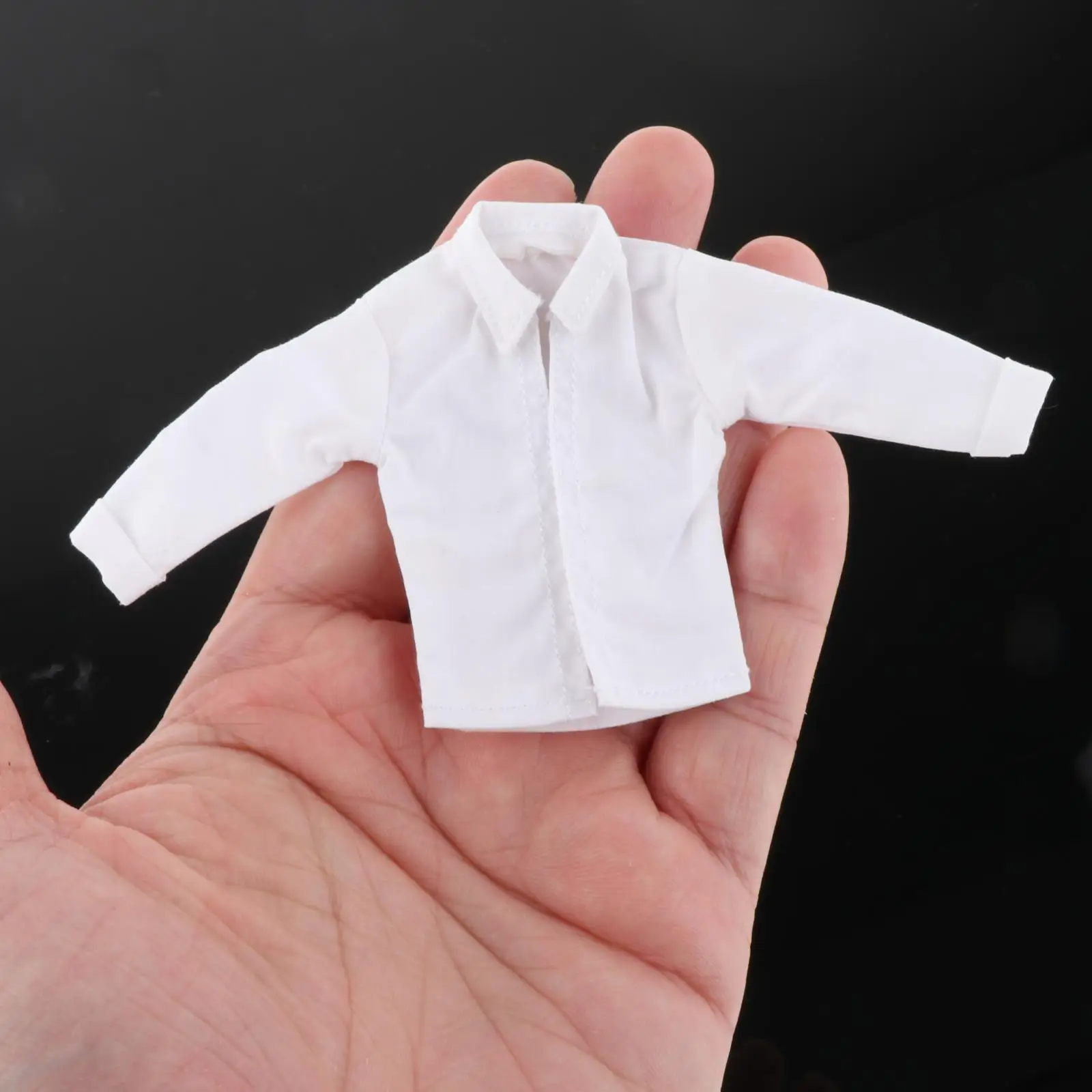 

12TH Male Action Figures White Shirt DIY Doll Dress up Miniature