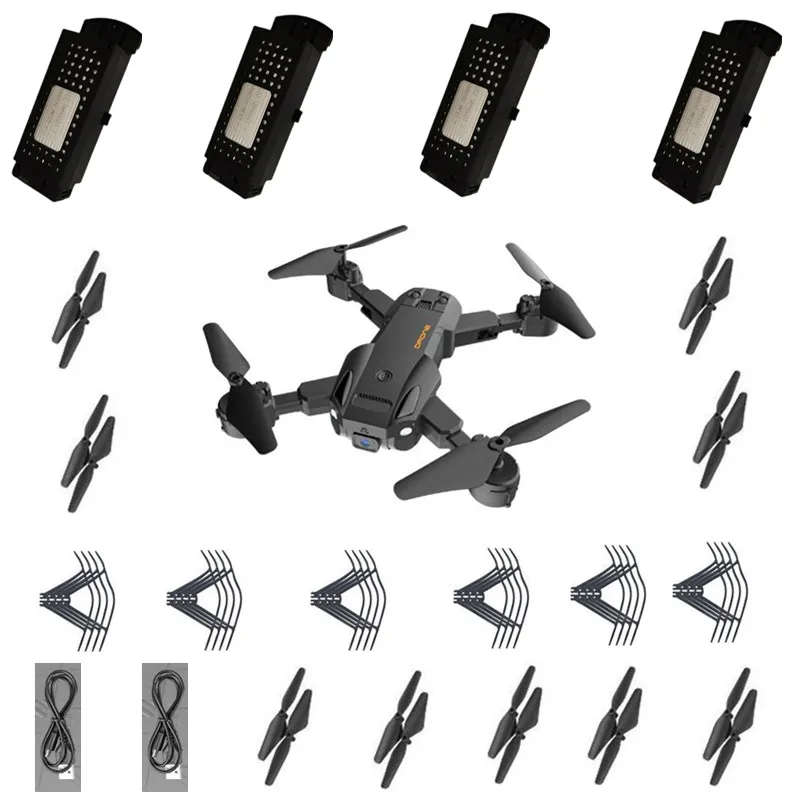 Q6 4K 6K 8K препятствия аэрофотосъемка RC Дрон Квадрокоптер запасные части 3,7 V 1800Mah батарея/пропеллер/рамка Q6 двигатель