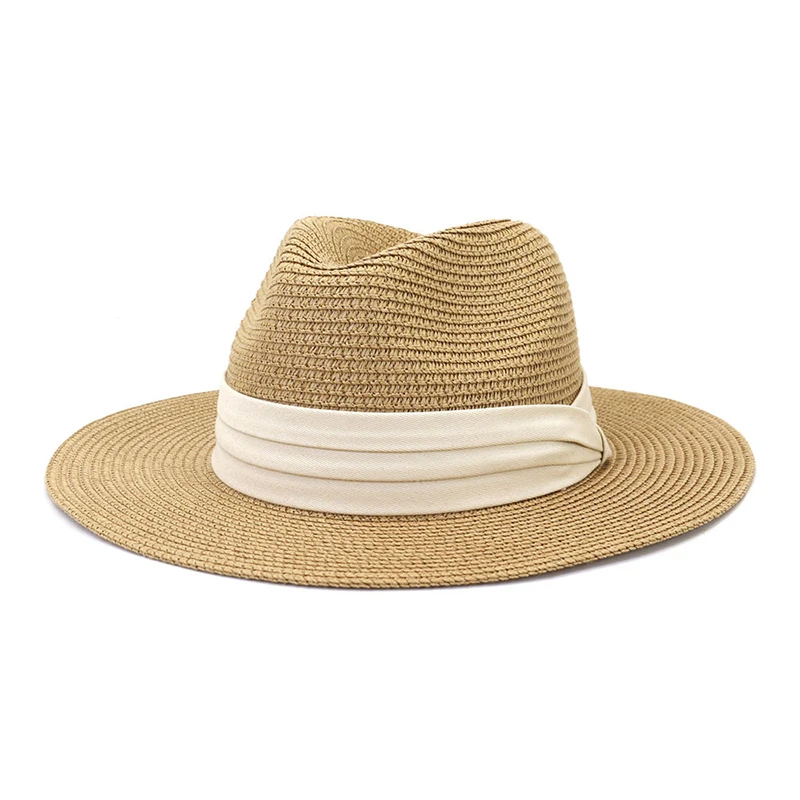 

hats for women beach Men's cap women's hat for the sun Luxury sunshade panama Fashion elegant designer caps Fishing Straw hat