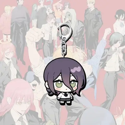 Аниме Makima Hayakawa Aki Power Reze брелок для косплея Kawaii унисекс акриловый брелок для ключей сумка орнамент украшение реквизит для вечеринки