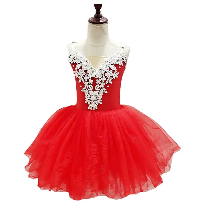 Детское балетное платье-пачка для девочек романтичный стиль балетные
