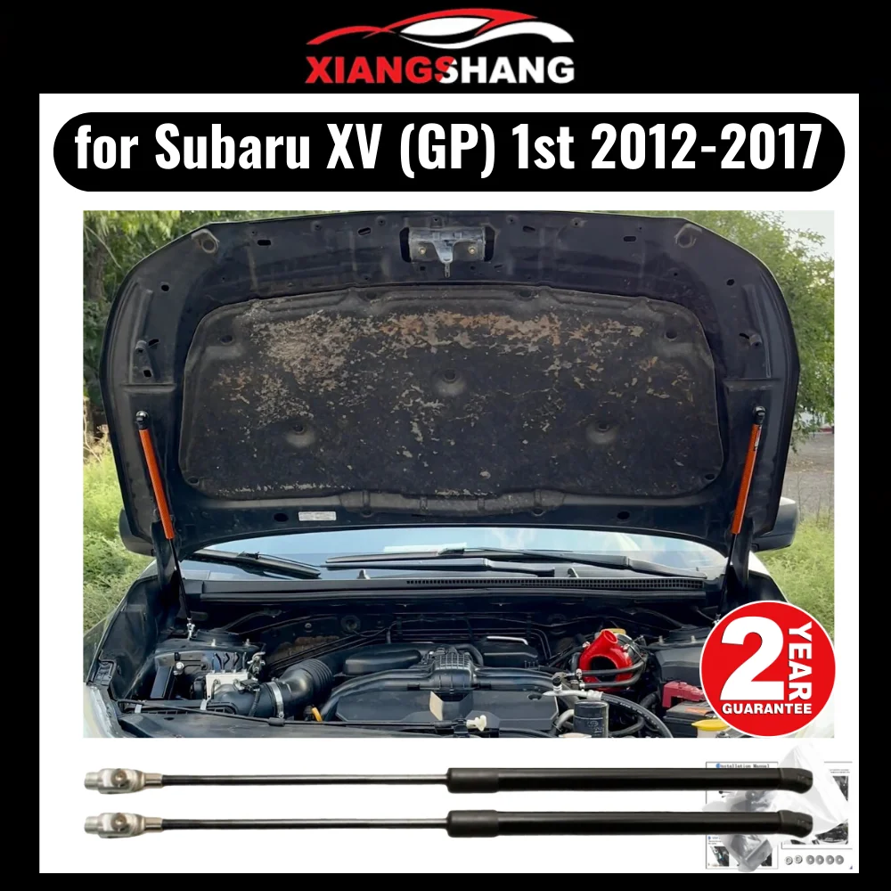 

Bonnet Hood Struts for Subaru Crosstrek GP 1st 2012-2017 XV Lift Supports Front Cover Modify Gas Damper