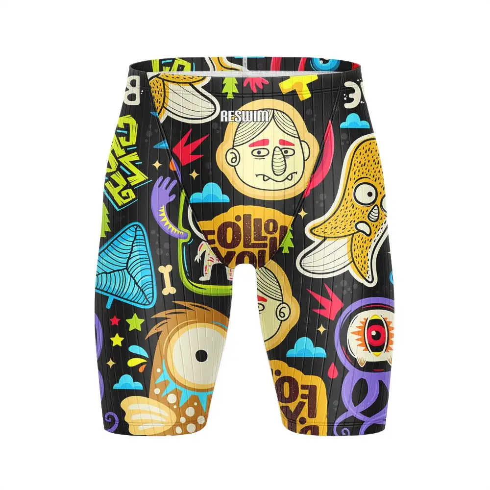 Лето 2024 Мужской Забавный стиль спортивный тренировочный купальник короткие