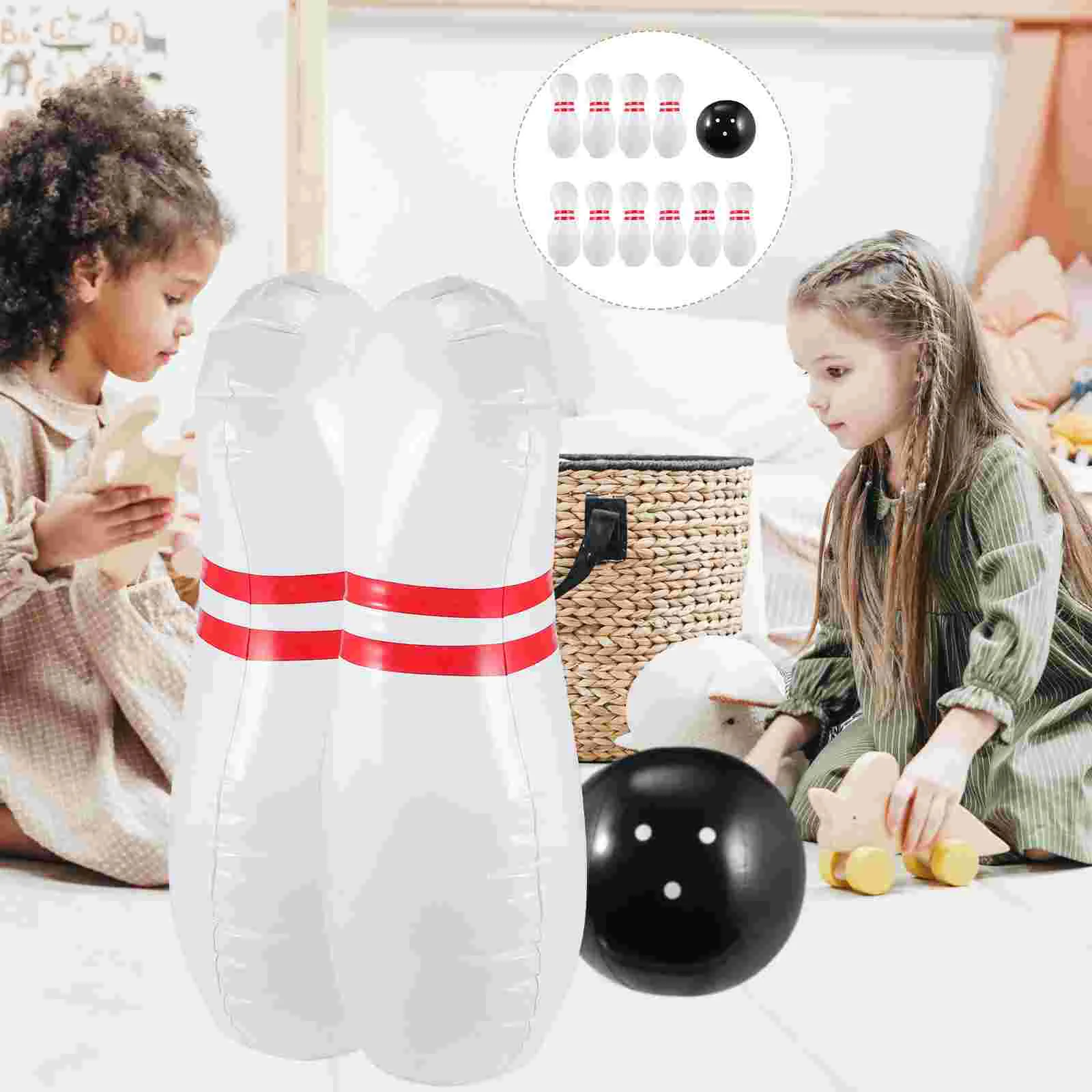 

Набор для боулинга, гигантская надувная детская игра, домашняя игрушка для малышей, игры, мини-булавки, Минет, детский садовый газон