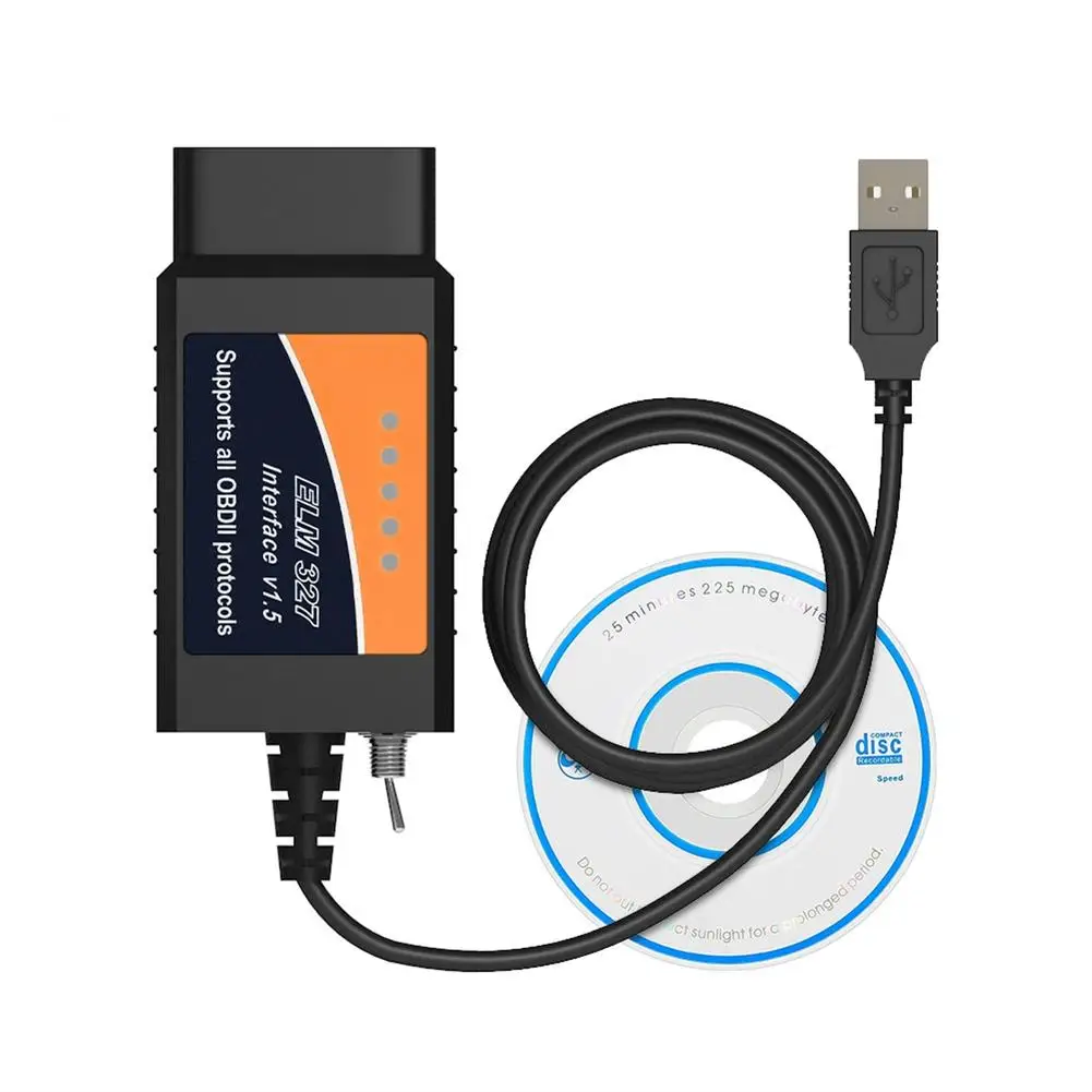 

Diagnostic Coding Tool Usb Obd 327 Cable With Switch Compatible For Forscan Elmconfig Ff2 Focccus Dropship