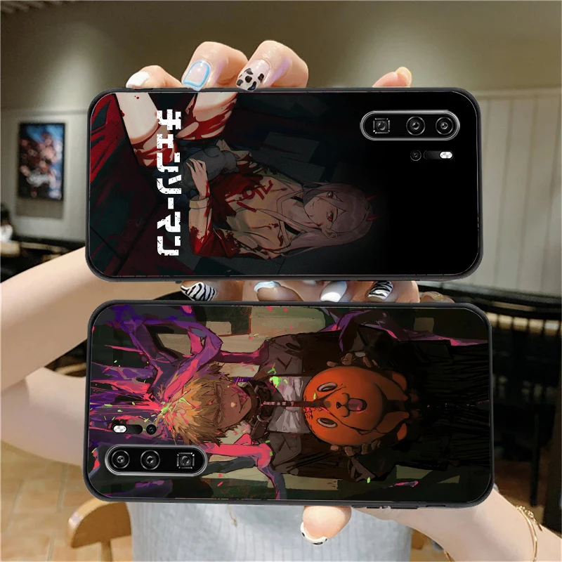 

Chainsaw Man TV 2022 Phone Cases For Huawei Honor P30 P40 Pro P30 Pro Honor 8X V9 10i 10X Lite 9A Coque Soft TPU Funda
